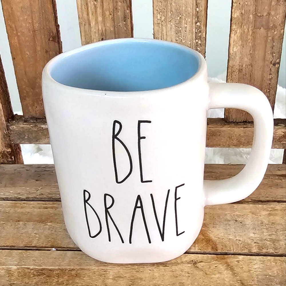 Rae Dunn "Be Brave" Mug